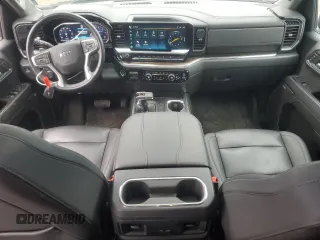 2023 Chevrolet Silverado 1500 RST with VIN 1GCUDEE80PZ192091, listed as a Copart auction lot 44343835 with 20,776 mi miles and Salvage Title. Bid and sale history available at DreamBid. Image 8.