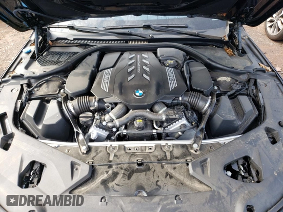 2022 BMW 8 Series M850i with VIN WBAGV8C01NCH65668, listed as a Copart auction lot 61305903 with 0 mi miles. Bid and sale history available at carsss.com. Image 11.