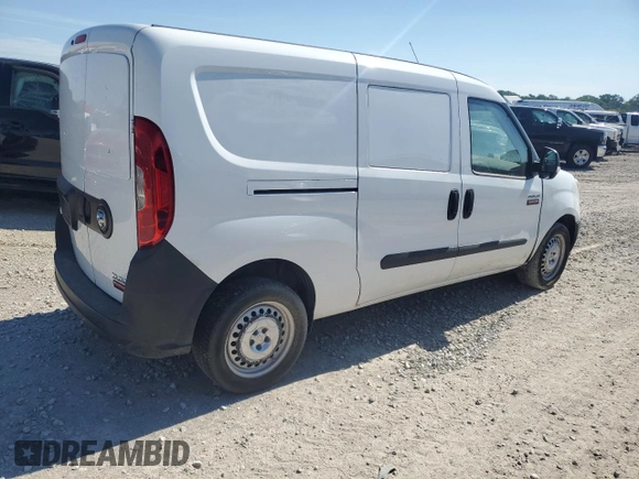 2017 Ram ProMaster City Cargo Tradesman with VIN ZFBERFABXH6F18310, listed as a Copart auction lot 60811265 with 41,930 mi miles and Salvage title. Bid and sale history available at DreamBid. Image 3.