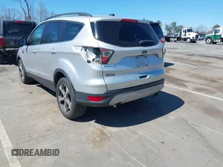 2017 Ford Escape SE with VIN 1FMCU0GD0HUB51205, listed as a IAAI auction lot 41852546 with 114,159 mi miles. Bid and sale history available at carsss.com. Image 3.