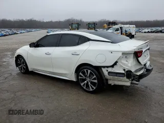 2017 Nissan Maxima S with VIN 1N4AA6AP6HC379649, listed as a Copart auction lot 43434295 with 115,343 mi miles and Salvage Title. Bid and sale history available at DreamBid. Image 2.