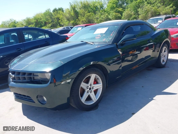 2010 Chevrolet Camaro 1LT with VIN 2G1FB1EV0A9125708, listed as a IAAI auction lot 41992447 with 170,615 mi miles. Bid and sale history available at carsss.com. Image 22.
