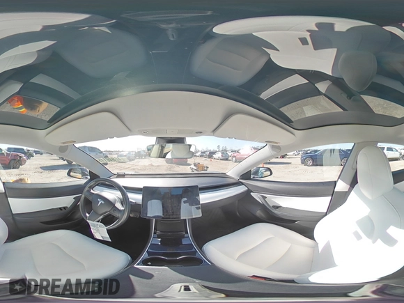 2019 Tesla Model 3 Mid Range with VIN 5YJ3E1EA6KF302273, listed as a Copart auction lot 46649115 with 120,412 mi miles and Salvage Title. Bid and sale history available at DreamBid. Image 12.