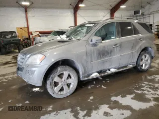 2011 Mercedes-Benz M 350 with VIN 4JGBB8GB6BA737141, listed as a Copart auction lot 45848775 with 108,239 mi miles and Salvage Title. Bid and sale history available at DreamBid. Image 1.