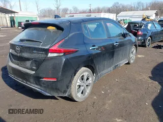 2022 Nissan LEAF SV with VIN 1N4AZ1CV9NC561705, listed as a IAAI auction lot 41465860 with 19,549 mi miles and . Bid and sale history available at DreamBid. Image 4.