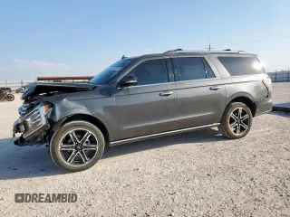 2020 Ford Expedition Max Limited z VIN 1FMJK1KT9LEA55982, wystawiony jako Copart lot #58205395 z przebiegiem 44 408 mil mil oraz Szkoda całkowita • Salvage title. Historia ofert i sprzedaży dostępna na DreamBid. Obrazek 1.