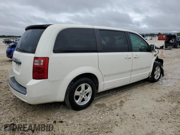2008 Dodge Grand Caravan SXT with VIN 2D8HN54P48R694834, listed as a Copart auction lot 42095275 with 121,238 mi miles and Salvage Title. Bid and sale history available at DreamBid. Image 3.