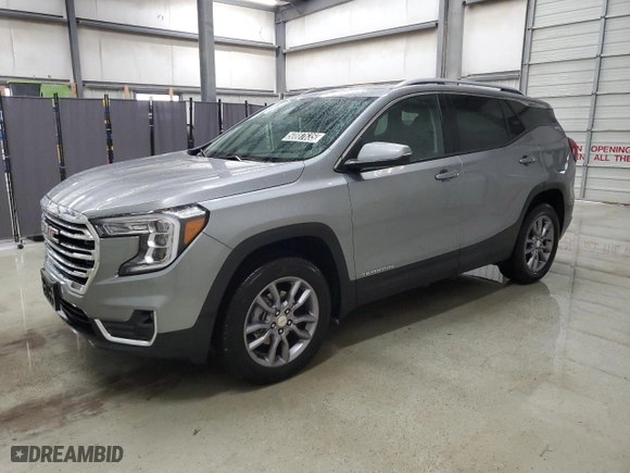 2024 GMC Terrain SLT with VIN 3GKALVEGXRL284918, listed as a Copart auction lot 50887635 with 8,304 mi miles and Clean Title. Bid and sale history available at carsss.com. Image 1.