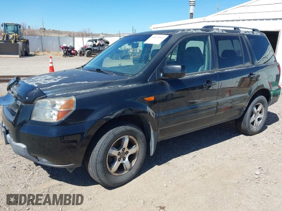 2008 Honda Pilot EX-L with VIN 5FNYF18598B027783, listed as a IAAI auction lot 41872532 with 225,562 mi miles. Bid and sale history available at carsss.com. Image 2.
