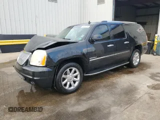 2012 GMC Yukon XL Denali with VIN 1GKS1MEF9CR323090, listed as a Copart auction lot 71675214 with 143,408 mi miles and Salvage Title. Bid and sale history available at carsss.com. Image 1.