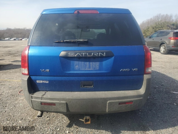 2004 Saturn VUE V6 with VIN 5GZCZ63404S893235, listed as a Copart auction lot 46643315 with 245,541 mi miles and Salvage Title. Bid and sale history available at carsss.com. Image 6.