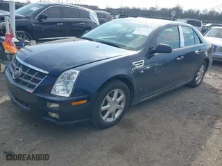 2008 Cadillac STS AWD w/1SB with VIN 1G6DD67V580158861, listed as a IAAI auction lot 41391935 with 174,249 mi miles. Bid and sale history available at carsss.com. Image 2.