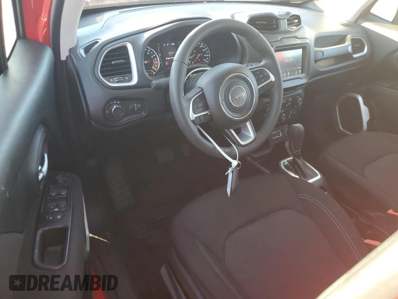 2021 Jeep Renegade Jeepster with VIN ZACNJCAB0MPM48918, listed as a Copart auction lot 42446405 with 53,186 mi miles and Salvage title. Bid and sale history available at DreamBid. Image 8.