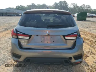 2022 Mitsubishi Outlander SE with VIN JA4APVAU7NU022926, listed as a Copart auction lot 54352665 with 41,909 mi miles and Salvage title. Bid and sale history available at DreamBid. Image 6.