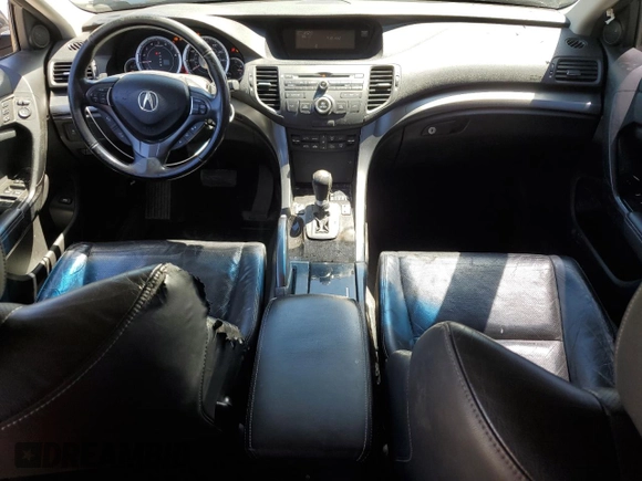 2013 Acura TSX with VIN JH4CU2F45DC002420, listed as a Copart auction lot 58570715 with 110,624 mi miles and Salvage title. Bid and sale history available at DreamBid. Image 8.