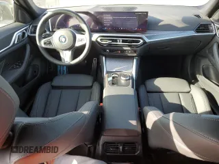 2024 BMW i4 eDrive35 with VIN WBY43AW07RFS57364, listed as a Copart auction lot 47757815 with 5,226 mi miles and Salvage Title. Bid and sale history available at carsss.com. Image 8.