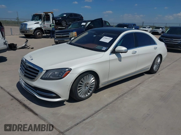 2018 Mercedes-Benz S 560 z VIN WDDUG8DB1JA369202, wystawiony jako IAAI lot #41886419 z przebiegiem 60 320 mil mil oraz . Historia ofert i sprzedaży dostępna na DreamBid. Obrazek 17.