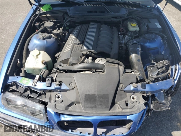 1998 BMW 3 Series M3 with VIN WBSBG9324WEY78850, listed as a Copart auction lot 59344585 with 117,490 mi miles and Salvage title. Bid and sale history available at DreamBid. Image 11.