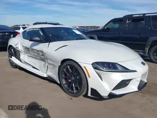 2024 Toyota GR Supra 3.0 with VIN WZ1DB0G00RW067856, listed as a IAAI auction lot 41491750 with 10,000 mi miles. Bid and sale history available at carsss.com. Image 1.