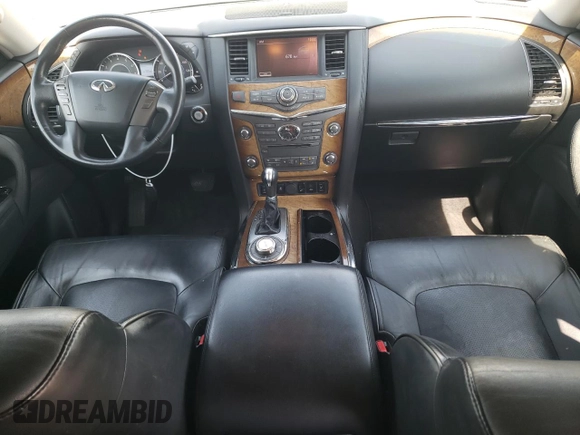 2012 Infiniti QX56 7-passenger z VIN JN8AZ2NE8C9018843, wystawiony jako Copart lot #59578865 z przebiegiem 147 128 mil mil oraz Czysty tytuł • Clean title. Historia ofert i sprzedaży dostępna na DreamBid. Obrazek 8.