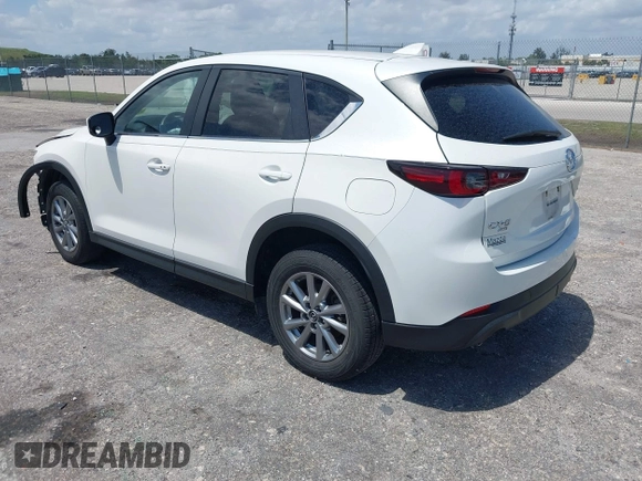 2022 Mazda CX-5 2.5 S Preferred Package with VIN JM3KFBCM1N1575573, listed as a IAAI auction lot 41976604 with 45,113 mi miles. Bid and sale history available at carsss.com. Image 3.