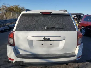 2017 Jeep Compass Sport with VIN 1C4NJCBB2HD208727, listed as a Copart auction lot 88158175 with 157,684 mi miles and Salvage Title. Bid and sale history available at DreamBid. Image 6.