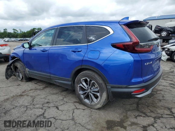 2020 Honda CR-V EX with VIN 7FARW2H50LE014296, listed as a Copart auction lot 61355095 with 40,575 mi miles and Salvage title. Bid and sale history available at DreamBid. Image 2.