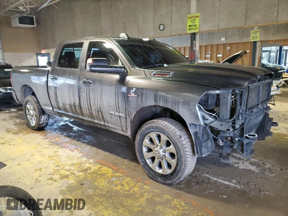 2022 Ram 2500 Big Horn with VIN 3C6UR5DL3NG171067, listed as a Copart auction lot 45877835 with 39,952 mi miles and Salvage Title. Bid and sale history available at carsss.com. Image 4.