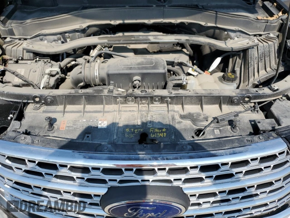 2020 Ford Explorer Limited with VIN 1FMSK8FH0LGB83132, listed as a Copart auction lot 60361585 with 78,479 mi miles and Salvage title. Bid and sale history available at DreamBid. Image 12.