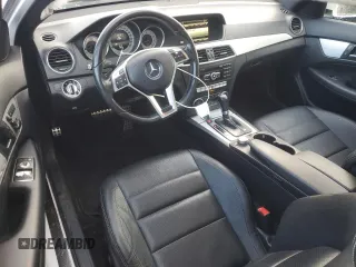 2015 Mercedes-Benz C 250 with VIN WDDGJ4HB6FG433210, listed as a Copart auction lot 49184935 with 84,864 mi miles and Salvage Title. Bid and sale history available at carsss.com. Image 8.
