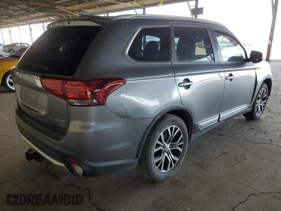 2017 Mitsubishi Outlander SE with VIN JA4AD3A35HZ062837, listed as a Copart auction lot 54755665 with 109,985 mi miles and Salvage title. Bid and sale history available at DreamBid. Image 3.