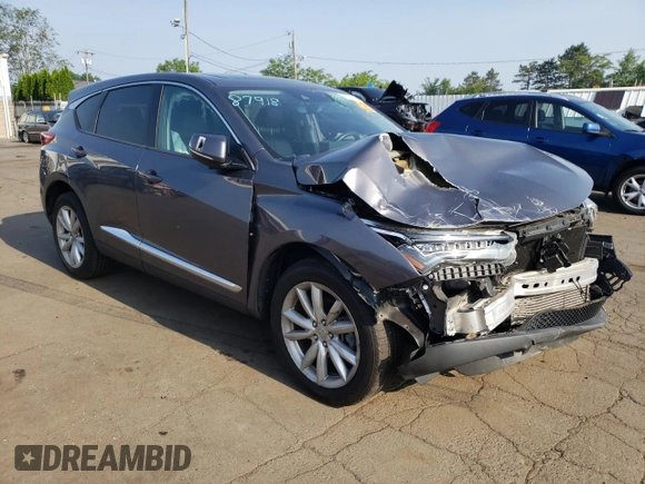 2019 Acura RDX with VIN 5J8TC2H39KL005229, listed as a Copart auction lot 61663945 with Not provided miles and Salvage title. Bid and sale history available at DreamBid. Image 4.