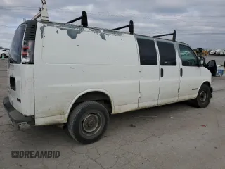 2001 GMC Savana z VIN 1GTHG39R311114765, wystawiony jako Copart lot #45540095 z przebiegiem 270 081 mil mil oraz Szkoda całkowita • Salvage title. Historia ofert i sprzedaży dostępna na DreamBid. Obrazek 3.