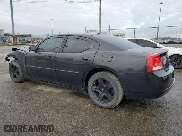 2010 Dodge Charger SXT with VIN 2B3CA3CV7AH273552, listed as a Copart auction lot 50618985 with Not Provided miles and Salvage Title. Bid and sale history available at DreamBid. Image 2.