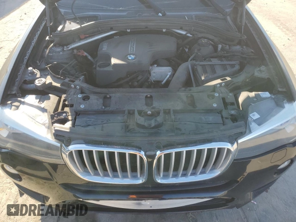 2017 BMW X3 xDrive28i with VIN 5UXWX9C30H0W77172, listed as a Copart auction lot 47503835 with 142,340 mi miles and Clean Title. Bid and sale history available at DreamBid. Image 12.