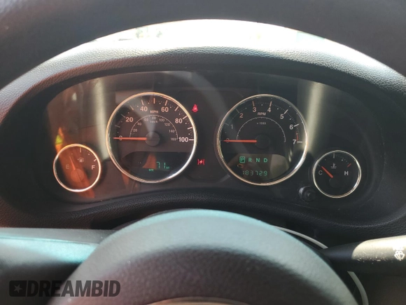 2012 Jeep Wrangler Sport with VIN 1C4AJWAG9CL212222, listed as a Copart auction lot 61919275 with 183,729 mi miles and Clean title. Bid and sale history available at DreamBid. Image 9.