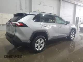 2020 Toyota RAV4 Hybrid XLE with VIN 2T3R6RFV1LW001235, listed as a Copart auction lot 56818635 with 105,234 mi miles and Salvage title. Bid and sale history available at DreamBid. Image 3.