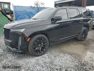 2022 Cadillac Escalade Sport Platinum with VIN 1GYS4GKL5NR304077, listed as a Copart auction lot 86529834 with 41,887 mi miles and Salvage Title. Bid and sale history available at carsss.com. Image 1.
