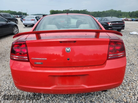 2008 Dodge Charger with VIN 2B3KA43GX8H315564, listed as a Copart auction lot 63519225 with 126,689 mi miles and Salvage title. Bid and sale history available at DreamBid. Image 6.