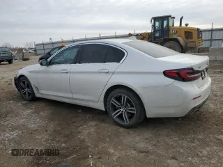 2021 BMW 5 Series 530i xDrive with VIN WBA13BJ00MWX25684, listed as a Copart auction lot 89395415 with 74,907 mi miles and Salvage Title. Bid and sale history available at DreamBid. Image 2.