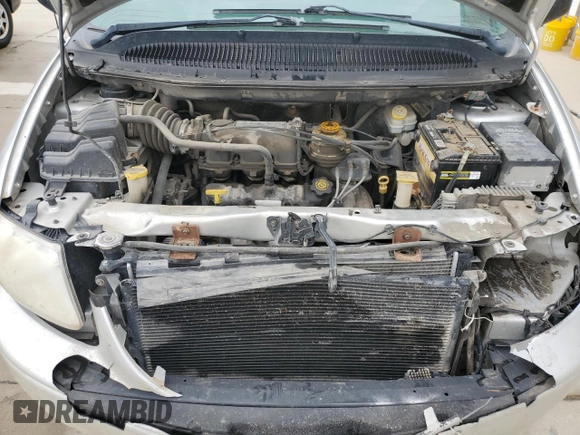 2002 Chrysler Town & Country Limited with VIN 2C8GP64L32R796493, listed as a Copart auction lot 53456035 with 165,219 mi miles and Salvage Title. Bid and sale history available at DreamBid. Image 12.