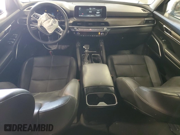 2021 Kia Telluride EX with VIN 5XYP3DHC9MG155318, listed as a Copart auction lot 55948985 with 70,836 mi miles and Salvage title. Bid and sale history available at DreamBid. Image 8.