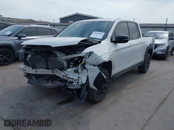 2023 Honda Ridgeline Black Edition with VIN 5FPYK3F84PB011792, listed as a IAAI auction lot 42049593 with 21,002 mi miles and . Bid and sale history available at DreamBid. Image 23.