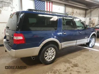 2008 Ford Expedition EL Eddie Bauer with VIN 1FMFK18528LA46090, listed as a Copart auction lot 47386824 with 188,205 mi miles and Clean Title. Bid and sale history available at carsss.com. Image 3.