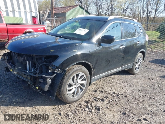 2015 Nissan Rogue SV z VIN 5N1AT2MV5FC909139, wystawiony jako IAAI lot #42085769 z przebiegiem 94 030 mil mil oraz . Historia ofert i sprzedaży dostępna na DreamBid. Obrazek 2.