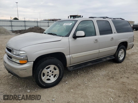 2005 Chevrolet Suburban LT with VIN 1GNFK16ZX5J132840, listed as a Copart auction lot 49240485 with 204,463 mi miles and Non repairable. Bid and sale history available at DreamBid. Image 1.