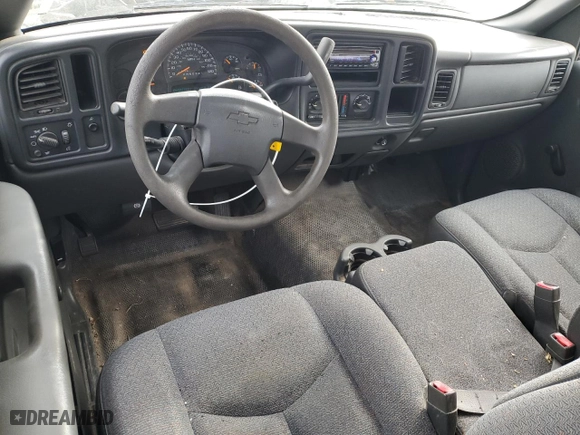 2007 Chevrolet Silverado 1500 Work Truck with VIN 1GCEC19X47Z195819, listed as a Copart auction lot 82771234 with 213,950 mi miles and Salvage Title. Bid and sale history available at carsss.com. Image 8.