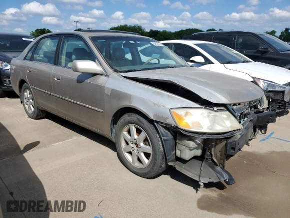 2000 Toyota Avalon XL z VIN 4T1BF28B7YU074685, wystawiony jako Copart lot #54523145 z przebiegiem 172 258 mil mil oraz Szkoda całkowita • Salvage title. Historia ofert i sprzedaży dostępna na DreamBid. Obrazek 4.