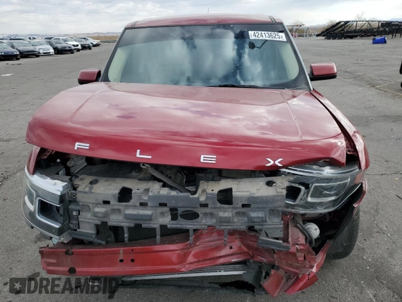 2014 Ford Flex Limited with VIN 2FMGK5D85EBD16324, listed as a Copart auction lot 42413625 with 123,538 mi miles and Salvage Title. Bid and sale history available at carsss.com. Image 5.
