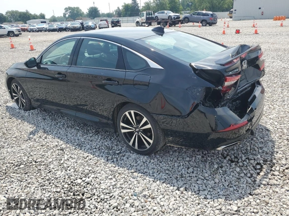 2019 Honda Accord Sport with VIN 1HGCV2F32KA008112, listed as a Copart auction lot 65229765 with 69,001 mi miles and Salvage title. Bid and sale history available at DreamBid. Image 2.